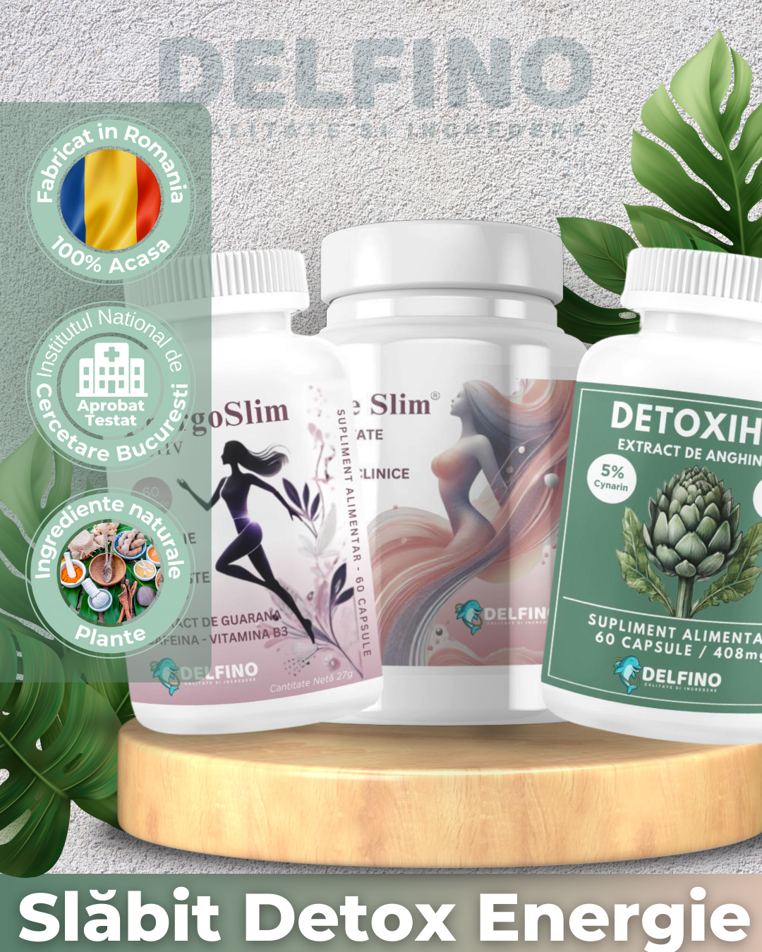 Silhouette Boost Pack Delfino®️ Pachetul Complet pentru Slăbit